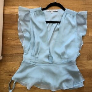 Lovers and friends deep v flowy top